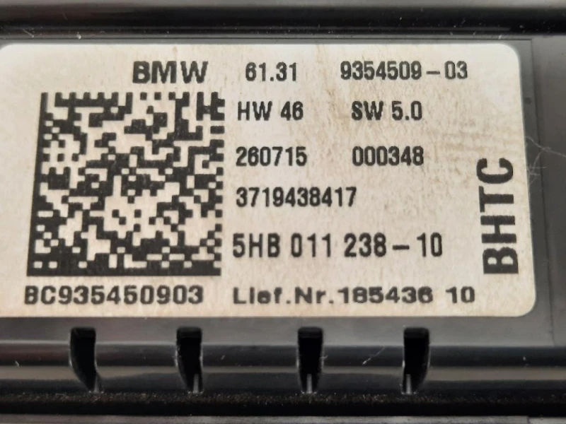 Modulo Comando Riscaldamento Clima 9354509-03 Mini MINI ONE F55 2014