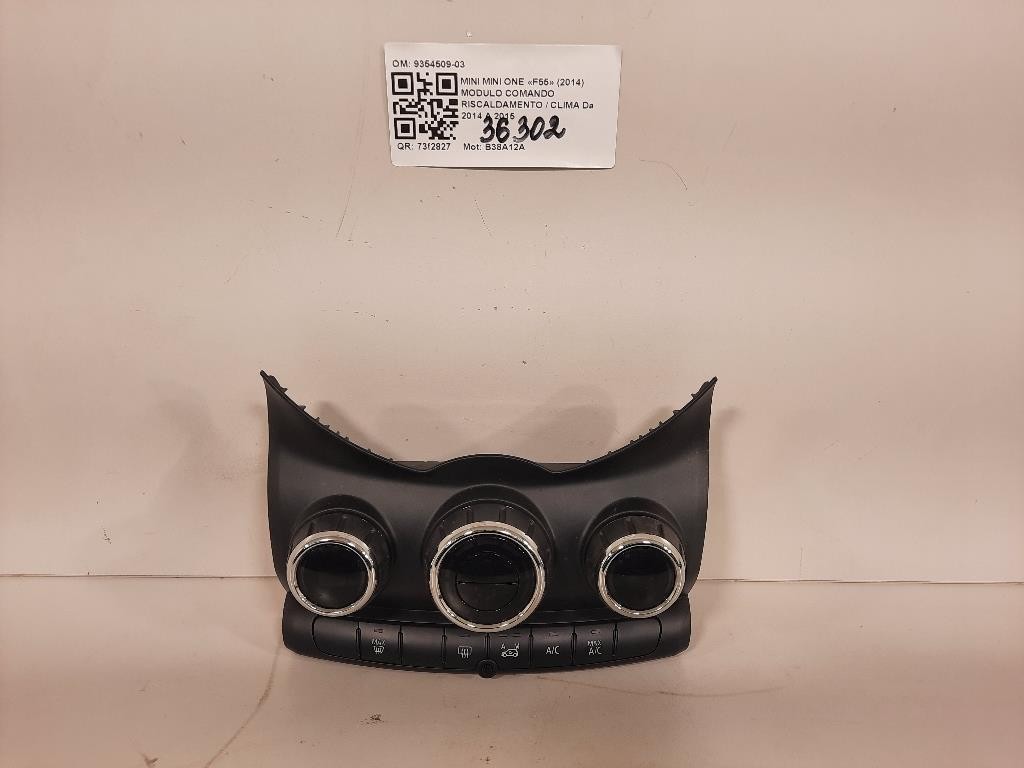 Modulo Comando Riscaldamento Clima 9354509-03 Mini MINI ONE F55 2014