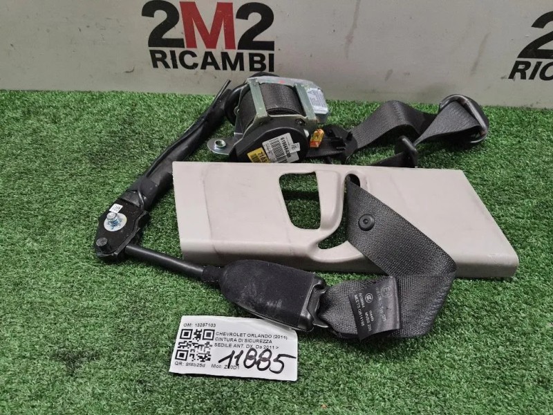 Cintura DI Sicurezza Sedile ANT DX 13297103 Chevrolet Orlando 2011