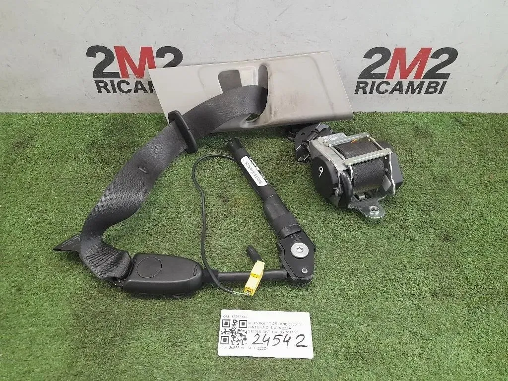Cintura DI Sicurezza Sedile ANT DX 13297103 Chevrolet Orlando 2011