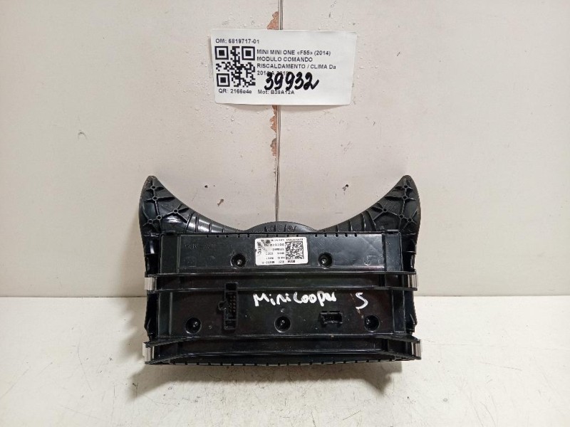 Modulo Comando Riscaldamento Clima 6819717-01 Mini MINI ONE F55 2014