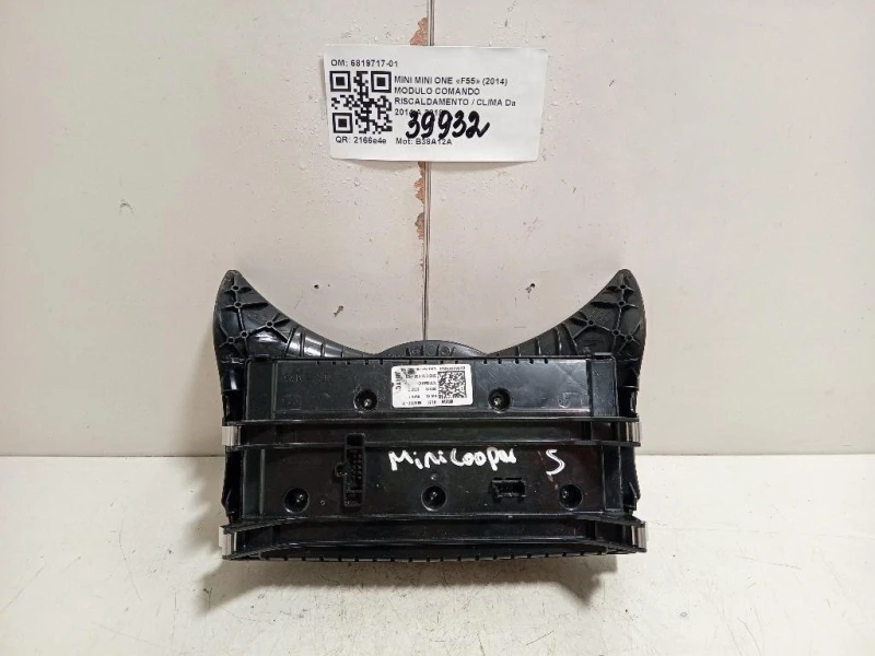 Modulo Comando Riscaldamento Clima 6819717-01 Mini MINI ONE F55 2014