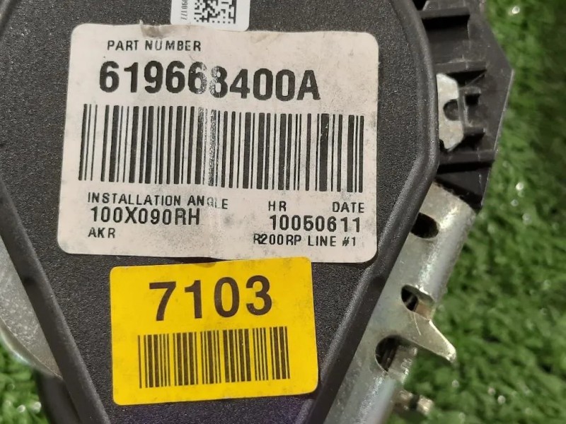 Cintura DI Sicurezza Sedile ANT DX 100X090RH Chevrolet Orlando 2011