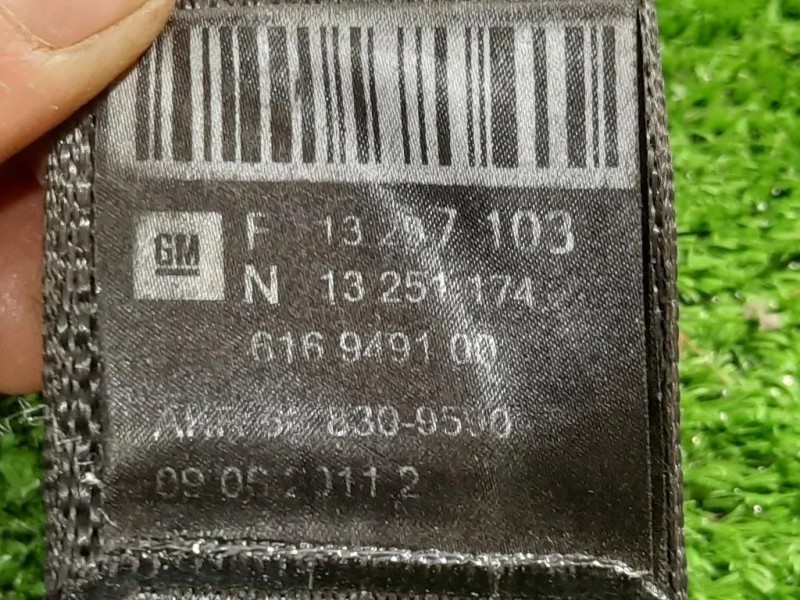 Cintura DI Sicurezza Sedile ANT DX 100X090RH Chevrolet Orlando 2011