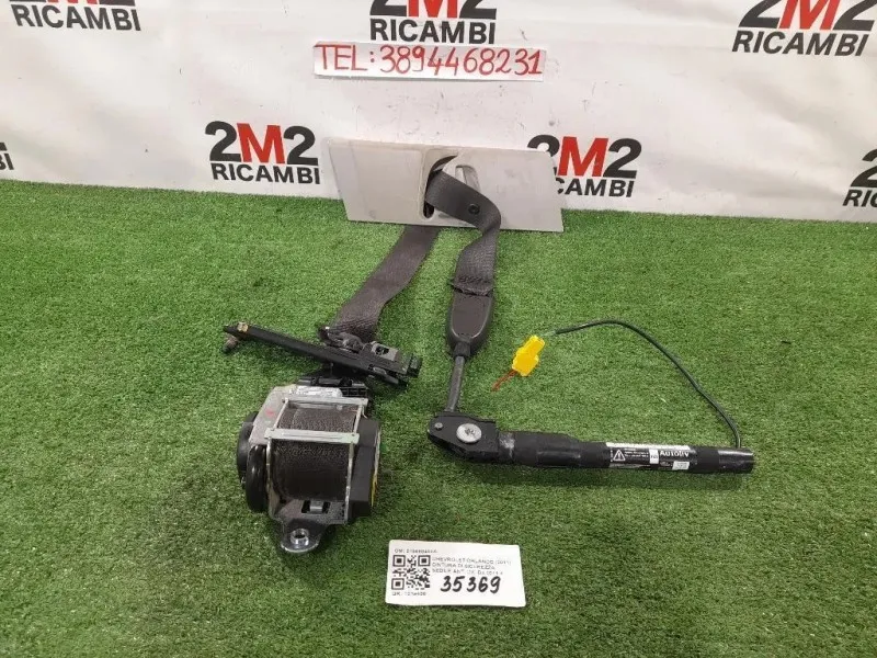 Cintura DI Sicurezza Sedile ANT DX 619668400A Chevrolet Orlando 2011