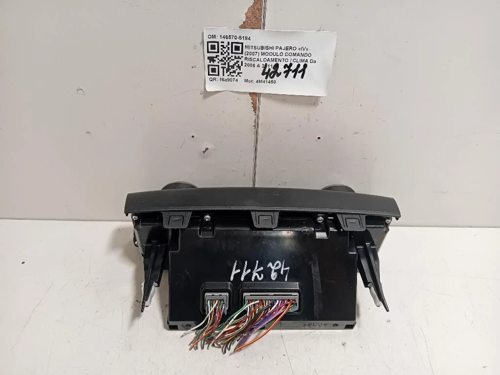 Modulo Comando Riscaldamento Clima 146570-5184 Mitsubishi Pajero IV 2007