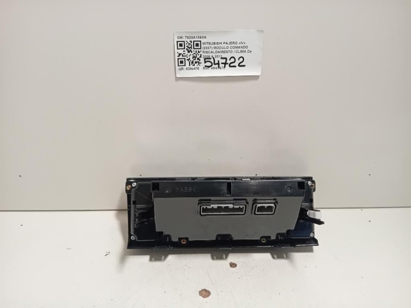Modulo Comando Riscaldamento Clima 7820A139XA Mitsubishi Pajero IV 2007