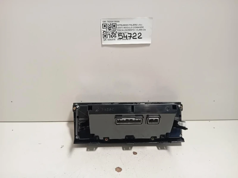 Modulo Comando Riscaldamento Clima 7820A139XA Mitsubishi Pajero IV 2007