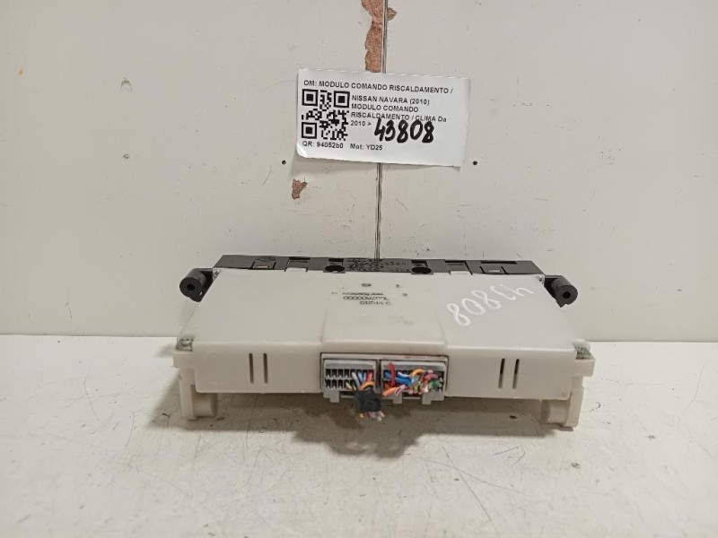 Modulo Comando Riscaldamento Clima MODULO COMANDO RISCALDAMENTO CLIMA Nissan Navara 2010