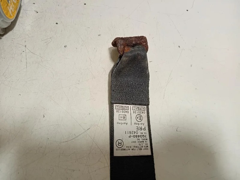 Cintura DI Sicurezza Sedile ANT DX G087917 Daihatsu Terios II 2006