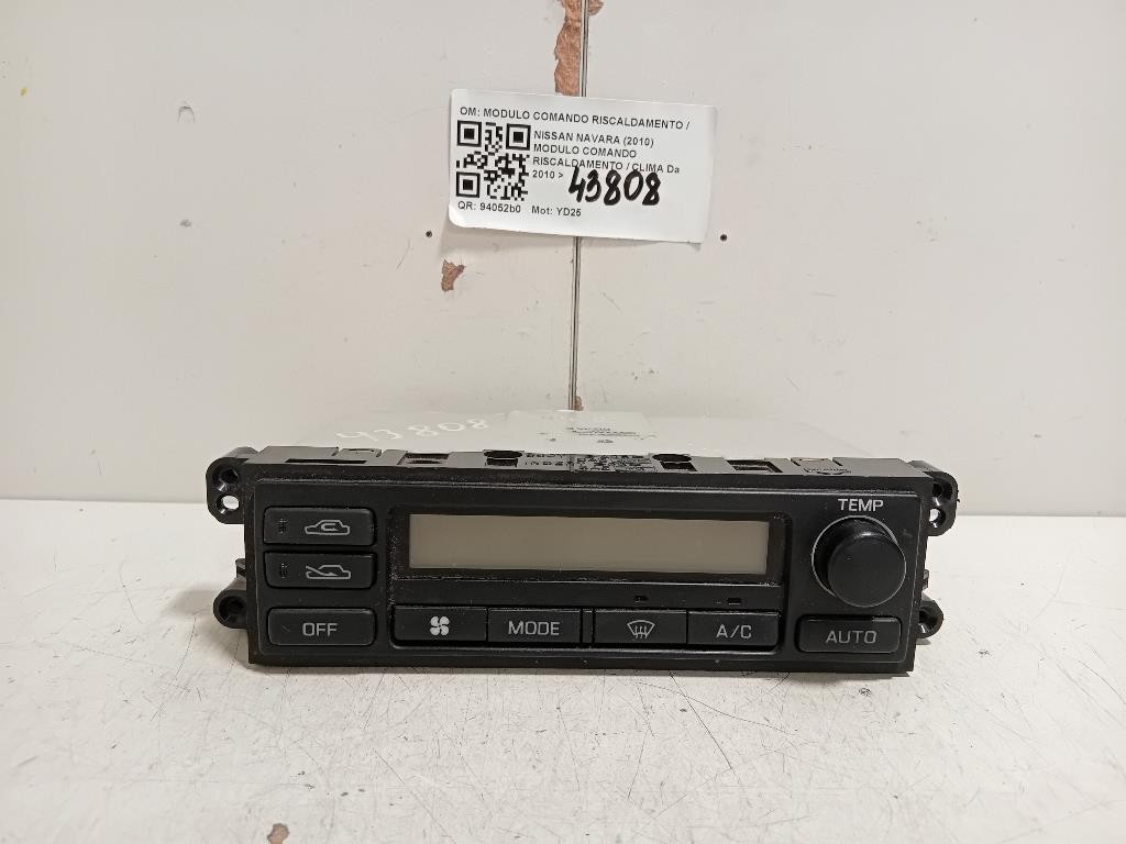 Modulo Comando Riscaldamento Clima MODULO COMANDO RISCALDAMENTO CLIMA Nissan Navara 2010