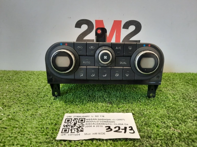 Modulo Comando Riscaldamento Clima 27500JD40C Nissan Qashqai I 2007