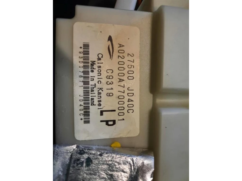 Modulo Comando Riscaldamento Clima 27500JD40C Nissan Qashqai I 2007