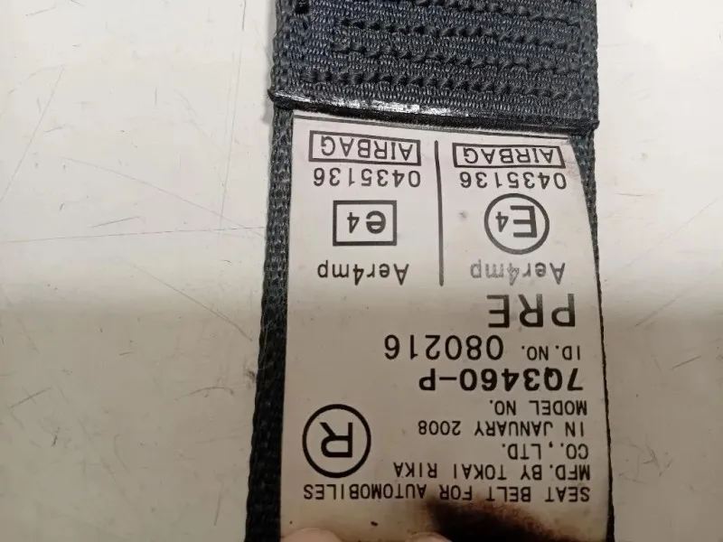 Cintura DI Sicurezza Sedile ANT DX 0435136 Daihatsu Terios II 2006