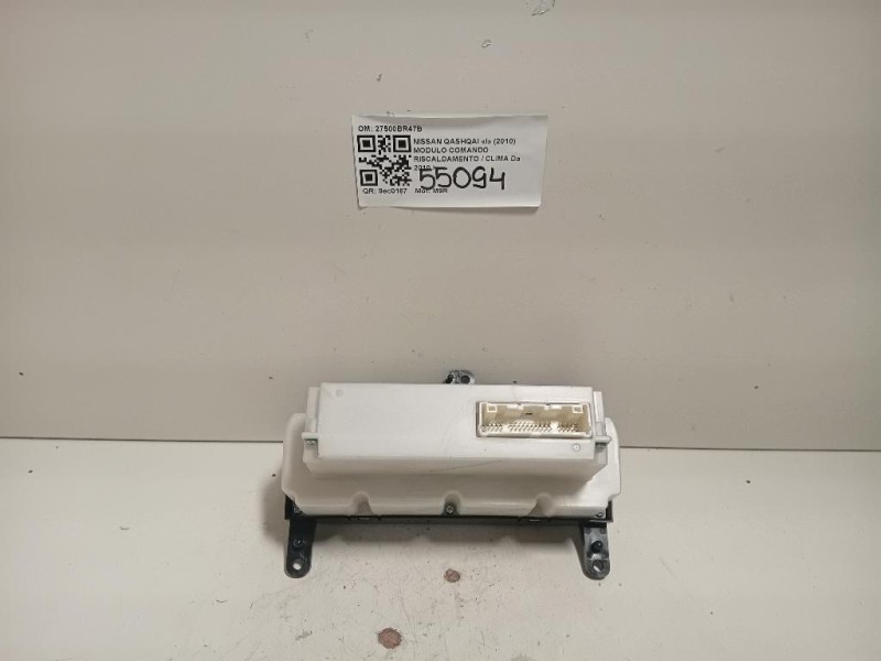 Modulo Comando Riscaldamento Clima 27500BR47B Nissan Qashqai I 2010