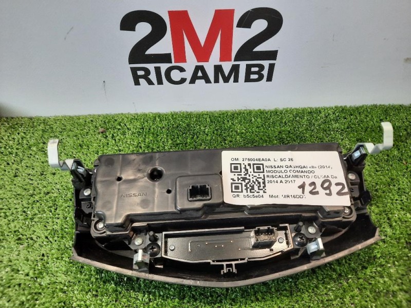 Modulo Comando Riscaldamento Clima 275004EA0A Nissan Qashqai II 2014