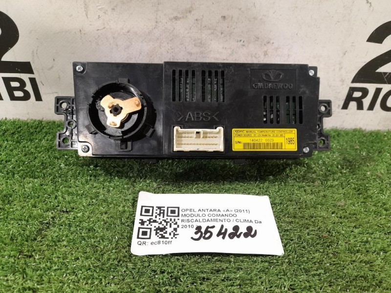 Modulo Comando Riscaldamento Clima Opel Antara A 2011