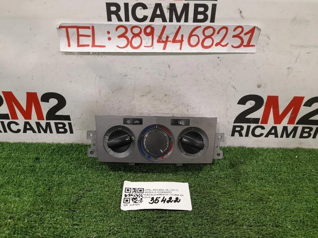 Modulo Comando Riscaldamento Clima Opel Antara A 2011
