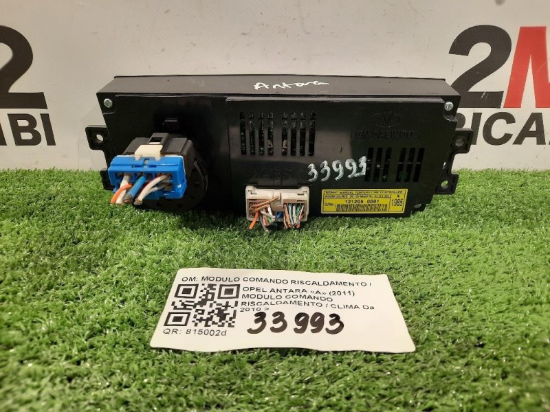 Modulo Comando Riscaldamento Clima MODULO COMANDO RISCALDAMENTO CLIMA Opel Antara A 2011