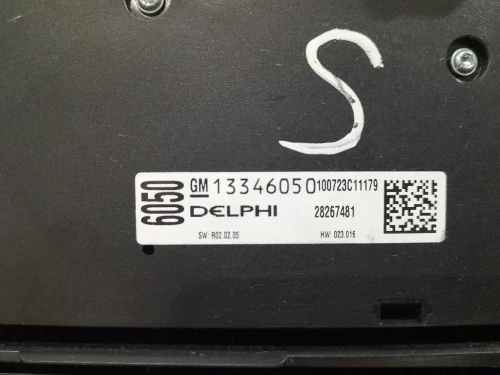 Modulo Comando Riscaldamento Clima 13346092 13346050 Opel Astra J SW 2010