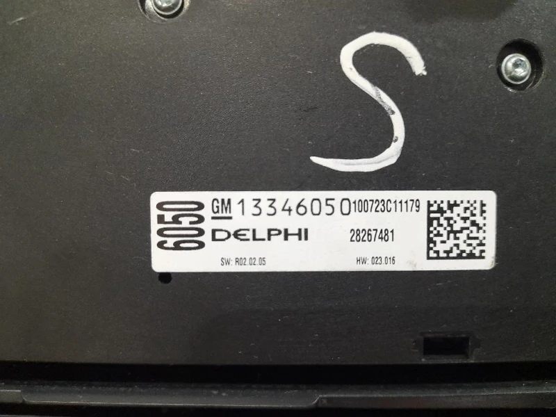 Modulo Comando Riscaldamento Clima 13346092 13346050 Opel Astra J SW 2010