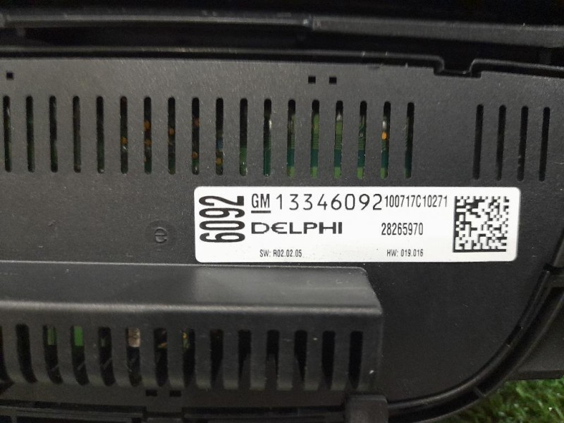 Modulo Comando Riscaldamento Clima 13346092 13346050 Opel Astra J SW 2010