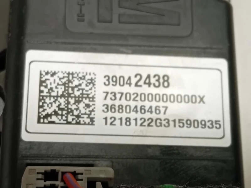 Modulo Comando Riscaldamento Clima 39042438 Opel Astra K 2016