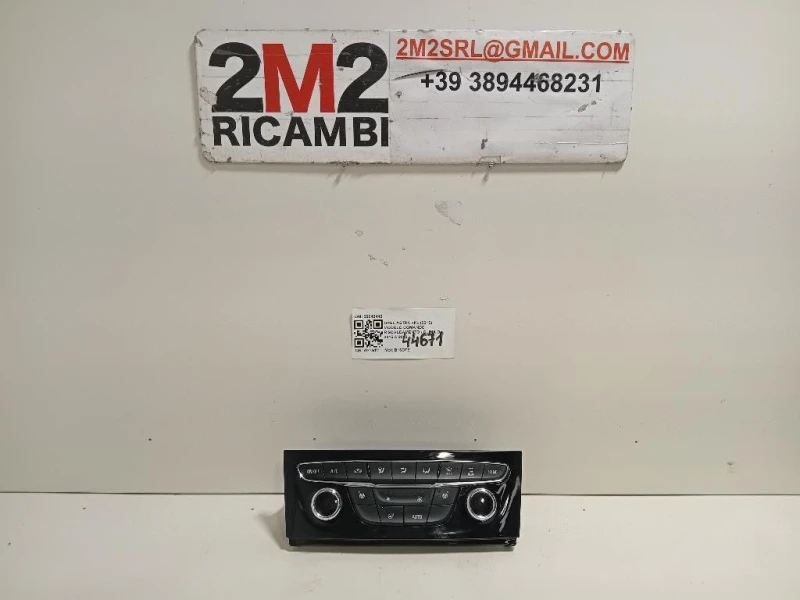 Modulo Comando Riscaldamento Clima 39042442 Opel Astra K 2016