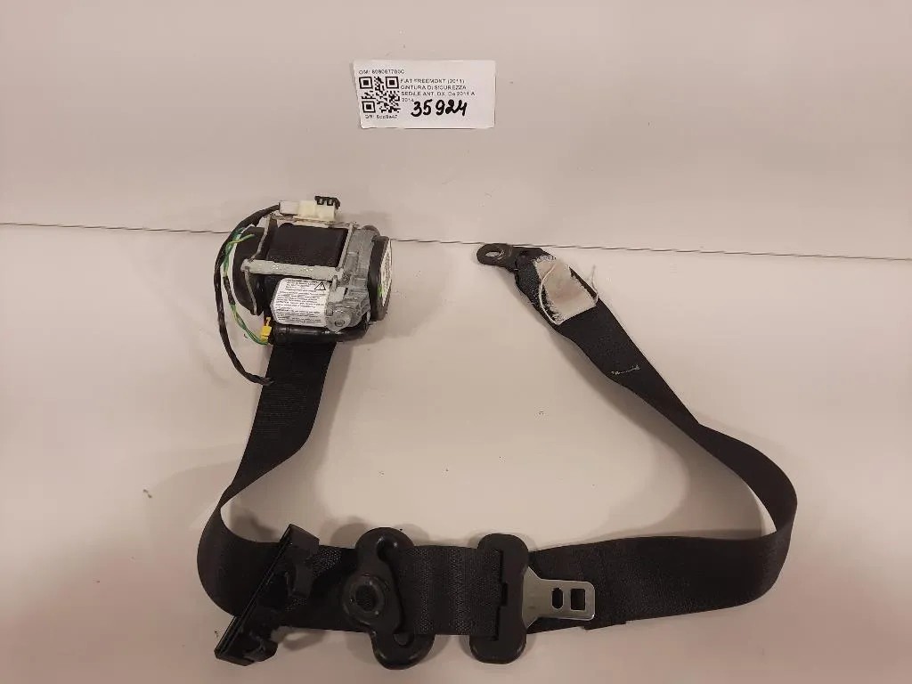 Cintura DI Sicurezza Sedile ANT DX 609067700C Fiat Freemont 2011