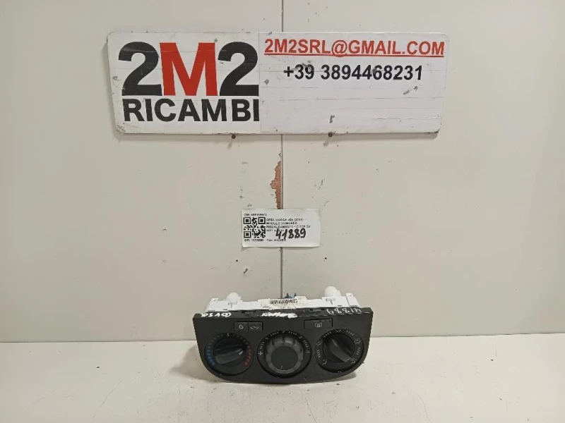 Modulo Comando Riscaldamento Clima 466119570 Opel Corsa D 2011