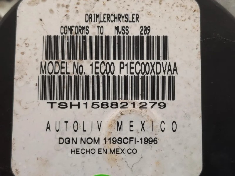 Cintura DI Sicurezza Sedile ANT DX 609067700C Fiat Freemont 2011