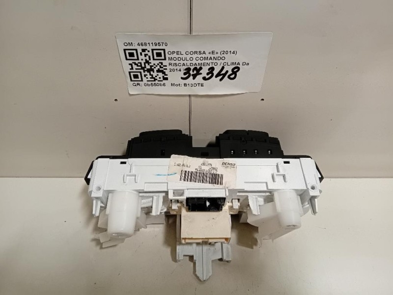 Modulo Comando Riscaldamento Clima 468119570 5W8210217 Opel Corsa E 2014