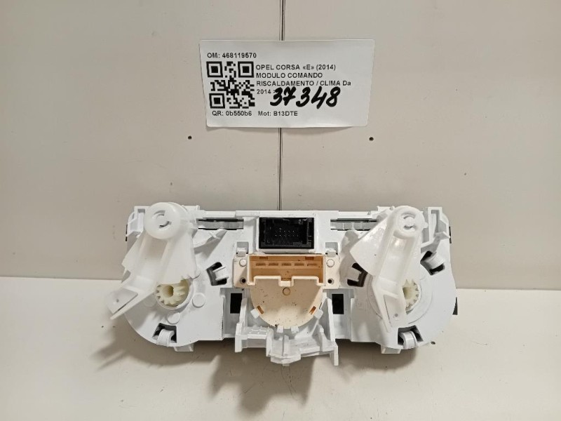 Modulo Comando Riscaldamento Clima 468119570 5W8210217 Opel Corsa E 2014