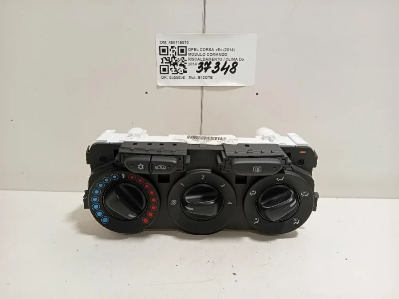 Modulo Comando Riscaldamento Clima 468119570 5W8210217 Opel Corsa E 2014