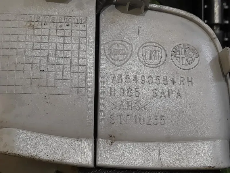 Cintura DI Sicurezza Sedile ANT DX 34123858B Fiat Punto III 2012