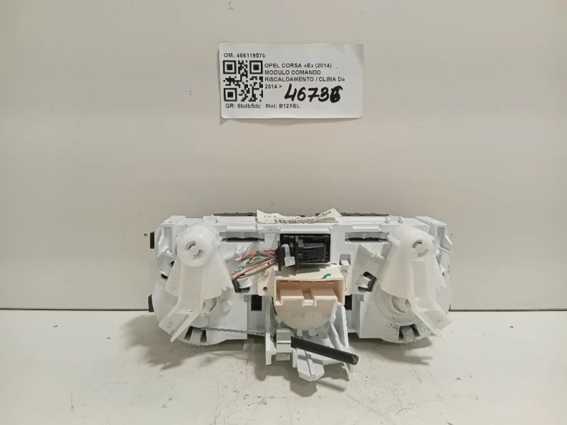 Modulo Comando Riscaldamento Clima 466119570 Opel Corsa E 2014