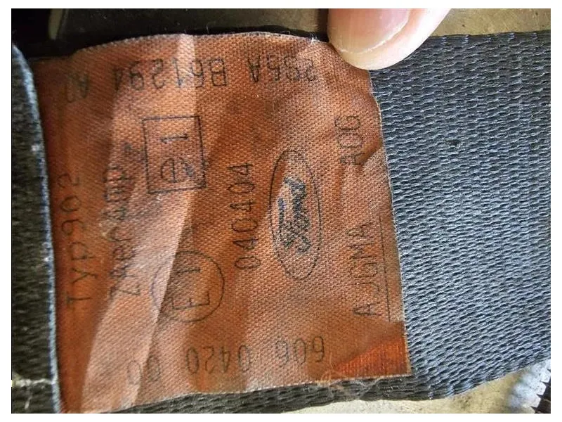 Cintura DI Sicurezza Sedile ANT DX 1440578 Ford Fiesta V 2002