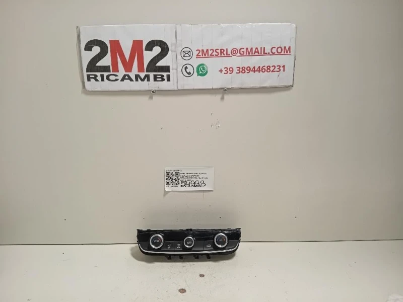 Modulo Comando Riscaldamento Clima 98226305YX Opel Crossland X 2017