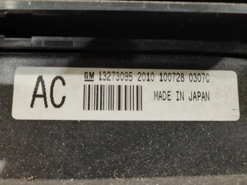 Modulo Comando Riscaldamento Clima 13273095 Opel Insignia A 2009