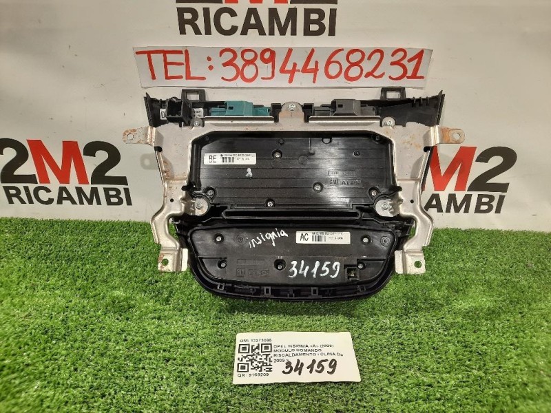 Modulo Comando Riscaldamento Clima 13273095 Opel Insignia A 2009