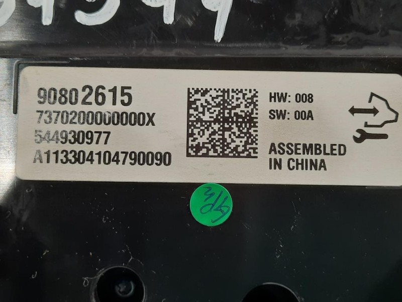 Modulo Comando Riscaldamento Clima 90802615 Opel Insignia A 2009