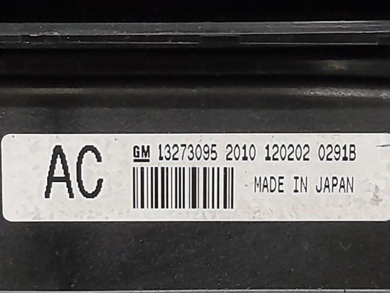 Modulo Comando Riscaldamento Clima 13273095 Opel Insignia A 2009