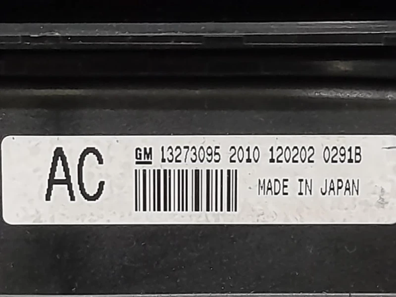 Modulo Comando Riscaldamento Clima 13273095 Opel Insignia A 2009