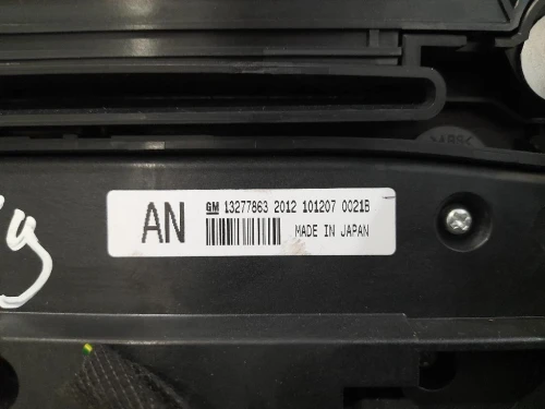 Modulo Comando Riscaldamento Clima 13277863 13321293 Opel Insignia A 2009