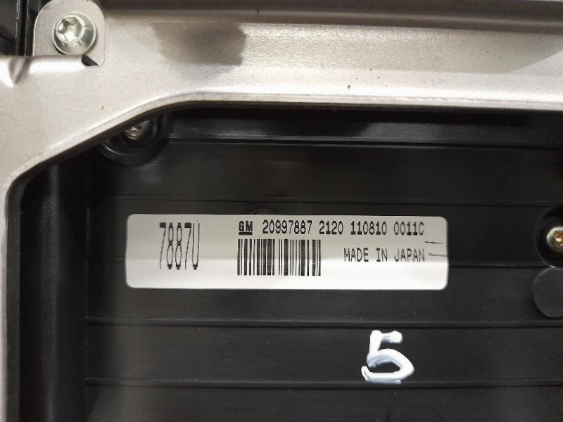 Modulo Comando Riscaldamento Clima 20997887 13273095 Opel Insignia A 2009