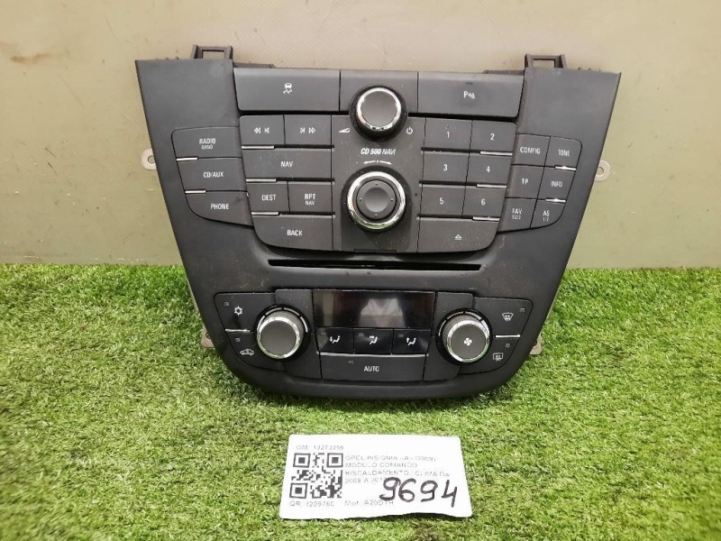 Modulo Comando Riscaldamento Clima 13273255 Opel Insignia A 2009