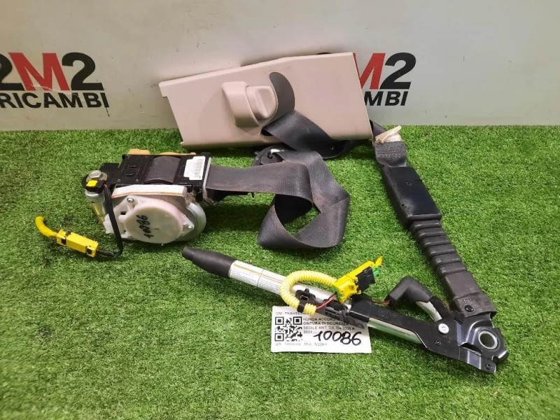 Cintura DI Sicurezza Sedile ANT DX TKAH3EJ488 Honda Accord IX 2009