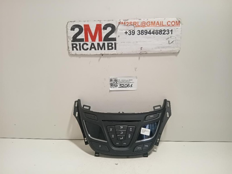 Modulo Comando Riscaldamento Clima 26202377 Opel Insignia B Grand Sport 2017