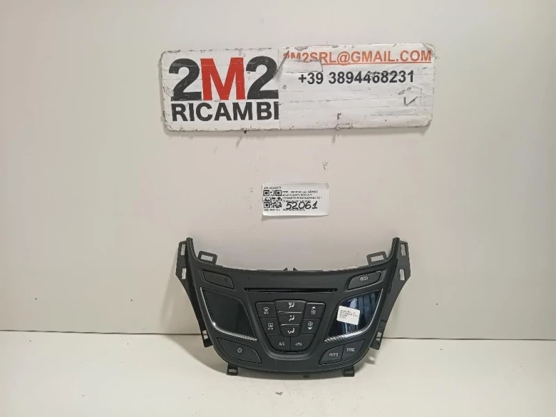 Modulo Comando Riscaldamento Clima 26202377 Opel Insignia B Grand Sport 2017