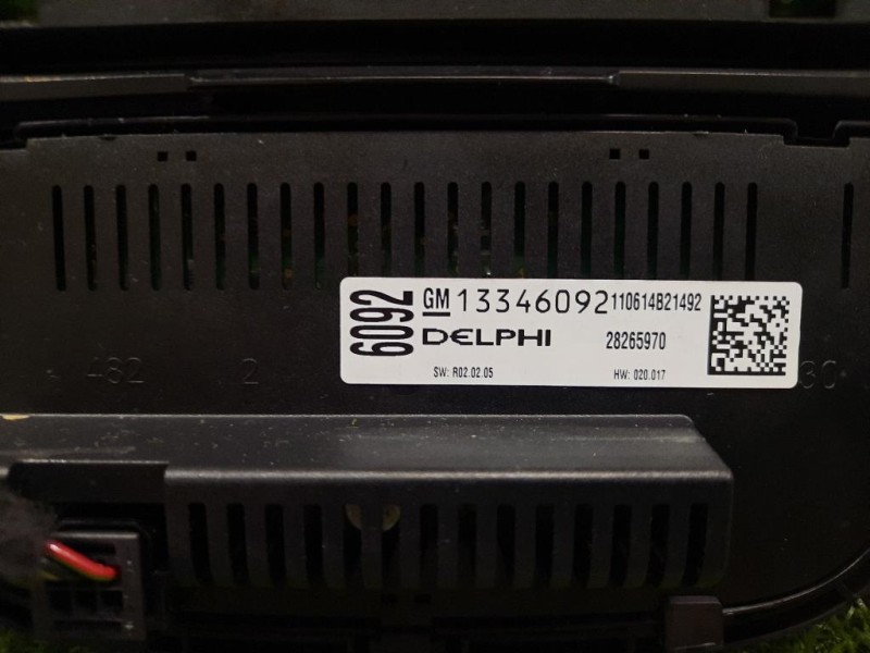 Modulo Comando Riscaldamento Clima 13346092 Opel Meriva B 2010